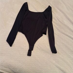 Black Long Sleeve Bodysuit Lululemon